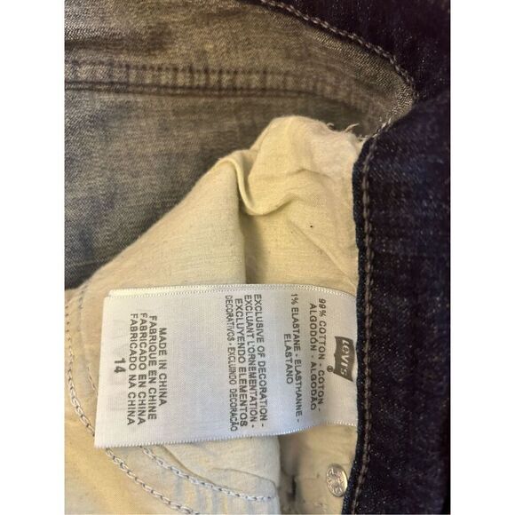 Levi’s denim shorts size 14 - Picture 5 of 9